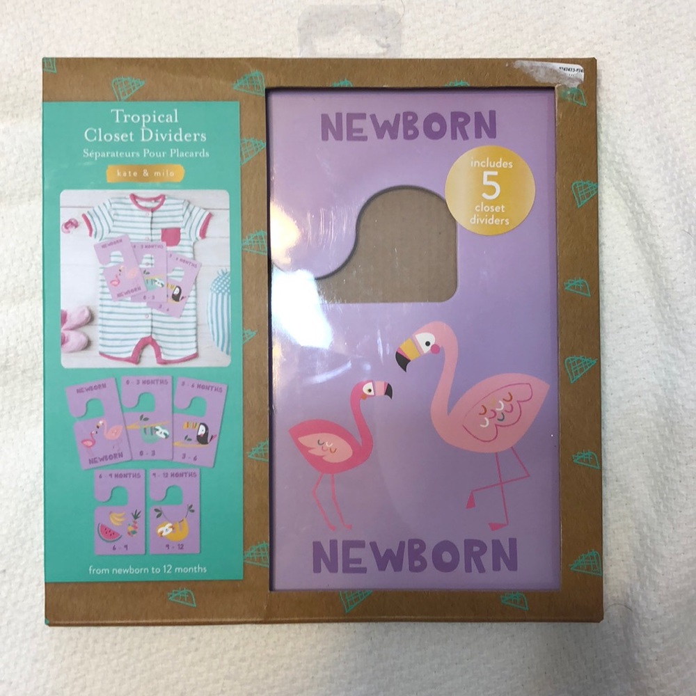 Baby closet dividers